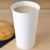 Food Grade Paper Disposable Single Wall Cups FSC Certified For Hot And Cold Beverages