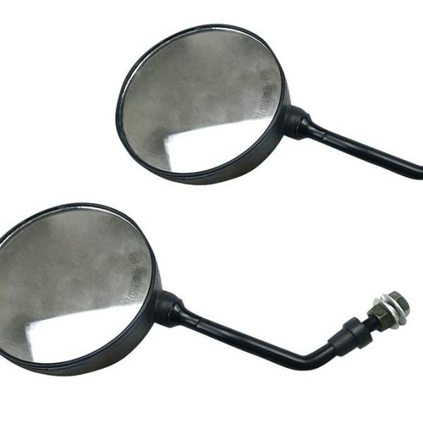 Chrome Rearview Mirror for Bajaj Re 175/205/225 Tuk Tuk Tricycle Replace and Repair