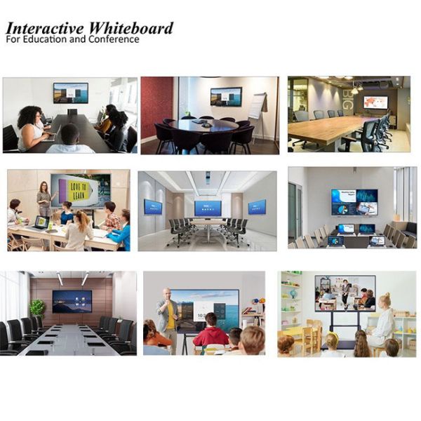 60 Inch IR Interactive Whiteboard Smart Touch Screen Monitor