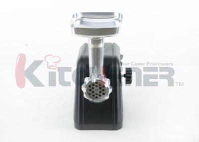 Máquina elétrica de aço inoxidável do picador da carne, picadora de carne pequena da cozinha com os 3 tubos de enchimento