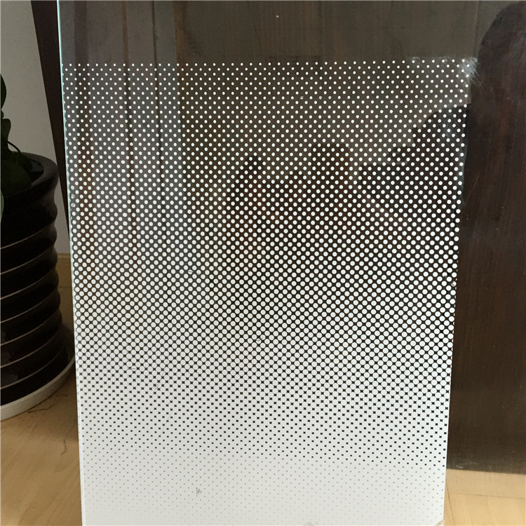 Фритта печатания шелковой ширмы керамическая покрасила покрашенное полностью закаленное стекло