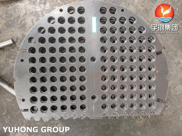 ASME SA516 Gr.70 Heat Exchanger Baffle Heat Exchanger Components
