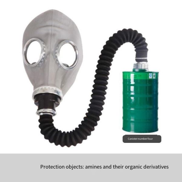 Маска с защитной панорамной газовой маской из мягкой резины 0,515 кг