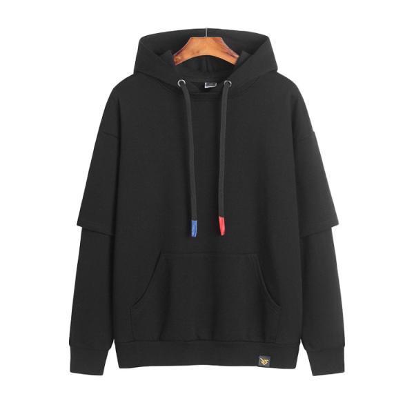 Hoodies Embroidered Crewneck Sweatshirt O Neck Blank Oversized Sweatshirts 100% Cotton