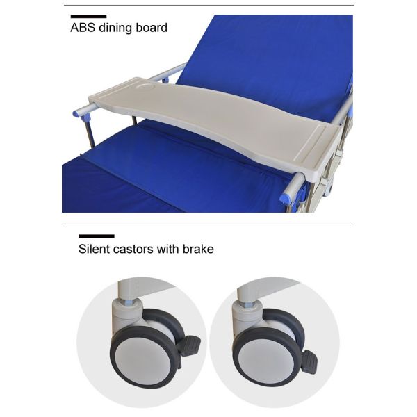 Multi-Purpose Manual Hospital Bed