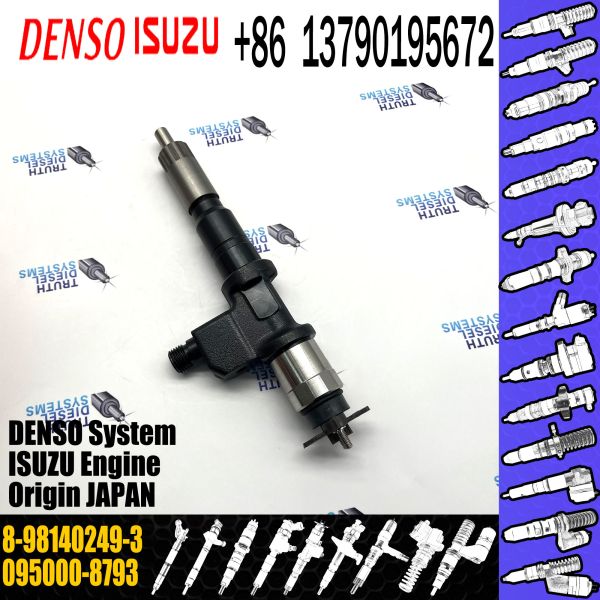 High quality electric fuel injector is used for Isuzu/095000-8793/8-98140249-3/DENSO electric fuel injector