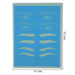 Côtés permanents de double de peau de tatouage de maquillage de blanc en caoutchouc Inkless