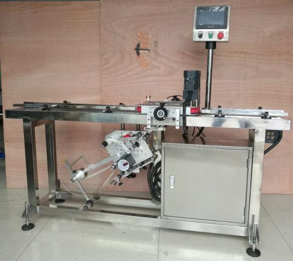 10mm-147mm 800W Flat Fully Automatic Box Labeling Machine Applicator Machine YM210X