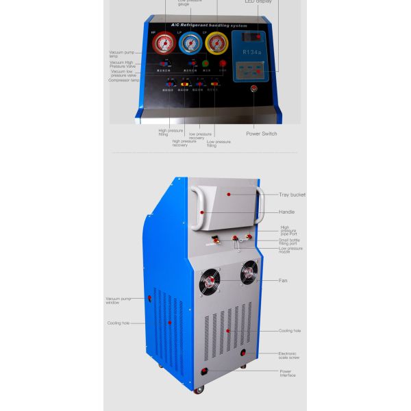 AC пользы 1000W 680B корабля повторно используя деятельность машины R134a легкую