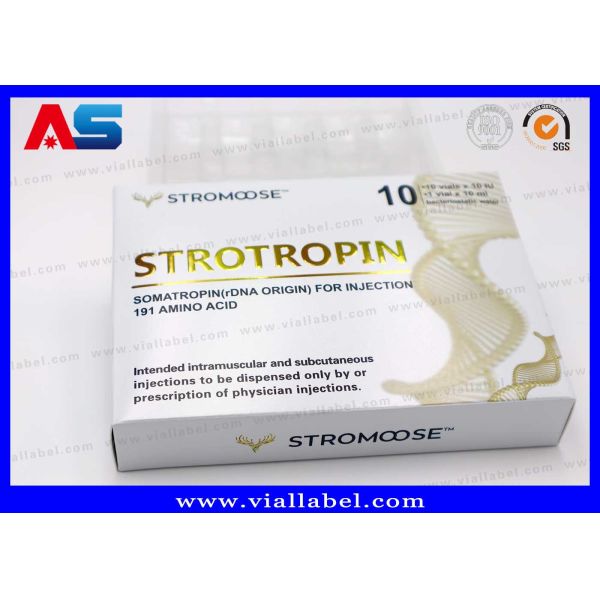 Custom Pharmaceutical Plastic Trays And Boxes For 2ml Peptide Glass Vials , MOQ 100pcs