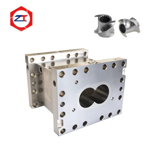 Precision CNC Machining Co Rotating Twin Screw Extruder Components Barrel Cylinder