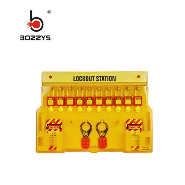 5-20 Locks Lockout Station 406*315*65MM Size With Engineering Plastic PC Material