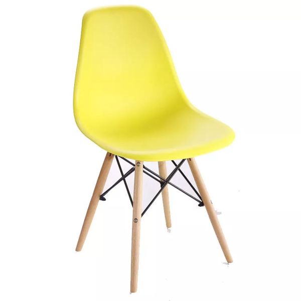 Customizable Molded Plastic Side Chair  Cafe Chair  aging resistance