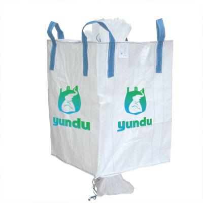 Moisture Proof flexible Large Capacity spout FIBC Big Bag For Packing Chemicals powder granule