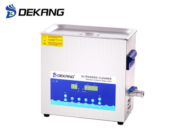 Laboratory Variable Dual Frequency Ultrasonic Cleaner 6.5L Medical Surgical Tools