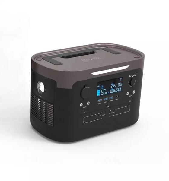 1000WH Solar Portable Power Station USB DC AC 1000W Lithium Battery Bank
