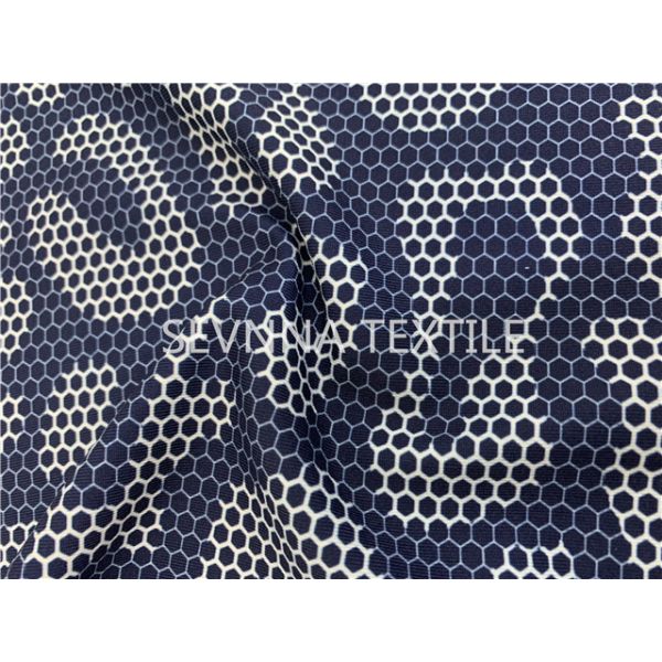 Glossy Warp Knitted Stretch Leggings Fabric Running Outdoor UV Protect SPF 50+++