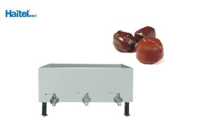 gordura 1000l que derrete a máquina automática da fatura de chocolate furos manuais da monitoração