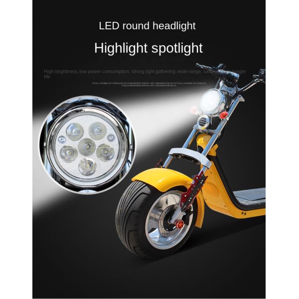 Brushless Controller Electric Two Wheel Waterproof Scooter E Mobility Scooters Made