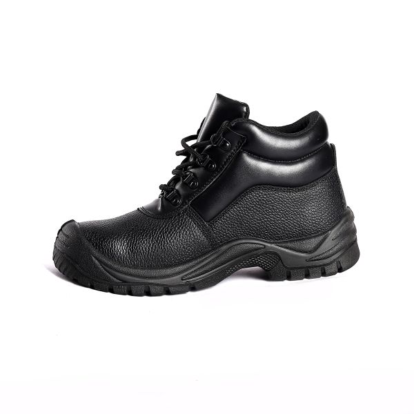 Shengjie Steel Midsole Genuine Leather Upper Embossed Cow Leather for Comfortable Footwear Safety Shoes