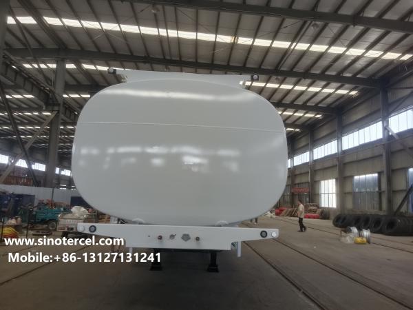 35CBM 3 Axle Fuel Tank Semi Trailer with ABS Option