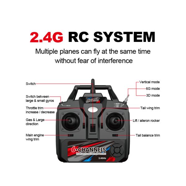 Внутренний и наружный мини 2.4G RTF Электрическая пень Дальний RC самолеты Аэробатика Радиоуправление Самолет для начинающих Сертификат CE