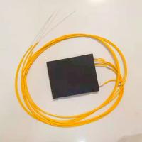Divisor em forma de caixa do PLC da fibra ótica 1x4 do único modo do ABS sem conector