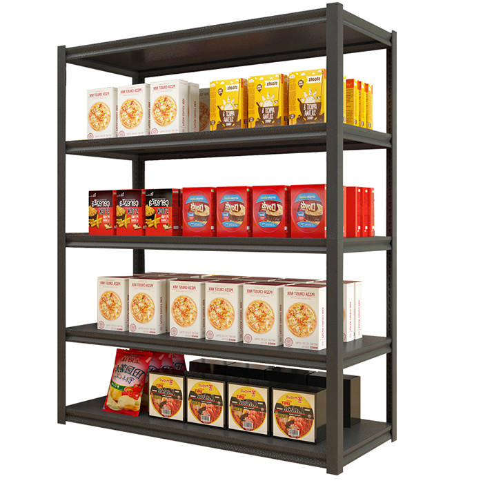 Standing Type 5-layer Boltless Galvanized Steel Garage Storage Shelves with No. of Tiers