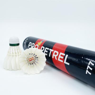 Durable 3 In 1 Shuttlecock Pro Petrel 777 Duck Feather Shuttle Cock Feather Badminton
