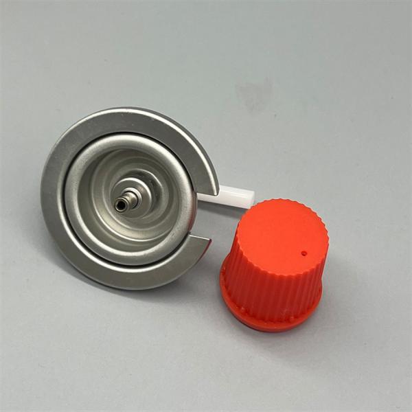 Heavy-Duty Gas Canister Valve for Outdoor Camping Stoves with Leak-Proof Design and Quick-Connect System