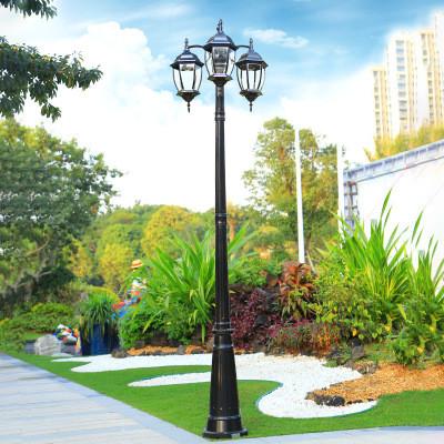 6M 5M Outdoor LED Garden Lights , Modern / Vintage Style Outdoor Decorative Pole Lights