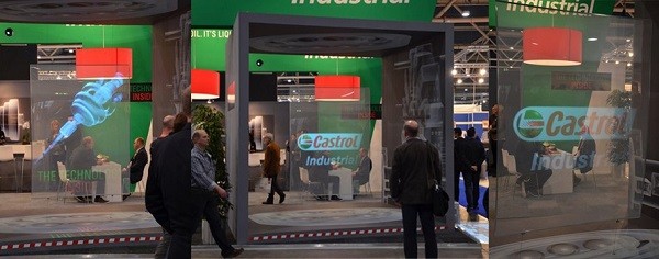 прозрачная голографическая фольга в 1,52 x 30 метров для задней проекции на стекле