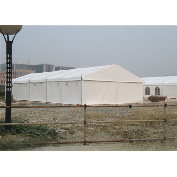 Clear Span Roof Top Industrial Warehouse Tent With Sidewalls Quick Assembly