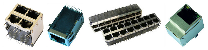7498011008 установка Rj45 Lan 10/100BaseT трансформатора WE-RJ45 Lan поверхностная