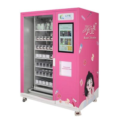 Hot Sale 21.5 Inch Touch Screen Steel Metal XY Axis Elevator System Banknote Hair Eyelash Vending Machine