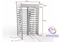 taille de haute sécurité de 100V 240V pleine de porte giratoire d'Access de porte piétonnière de système