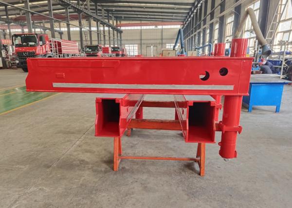 Carro de bombeiros de escada aérea importado do chassi 213kw com 48 medidores de crescimento do salvamento