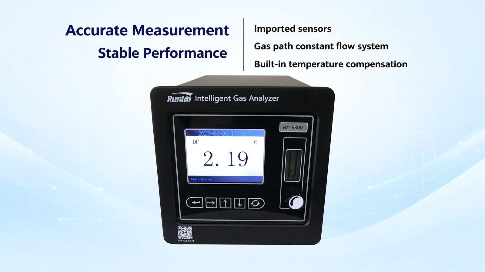 Metal Gas Dew Point Meter Trace Micro Water Analyzer In Industrial Gas Applications