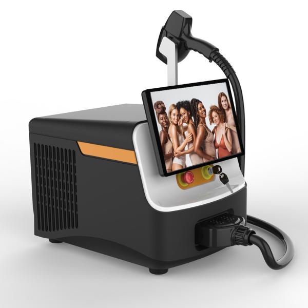 Máquina de beleza portátil de diodo 1064nm 808 com tela grande