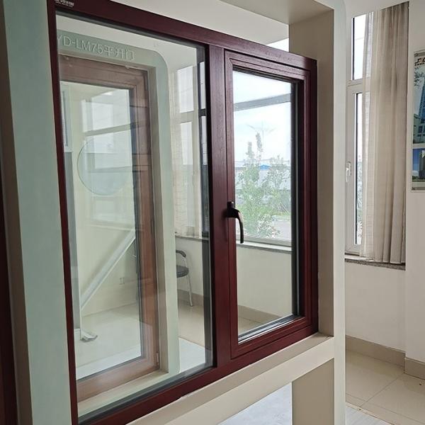 2023 Novel Products Large Aluminum Sliding Window with Large Size and Sliding Opening