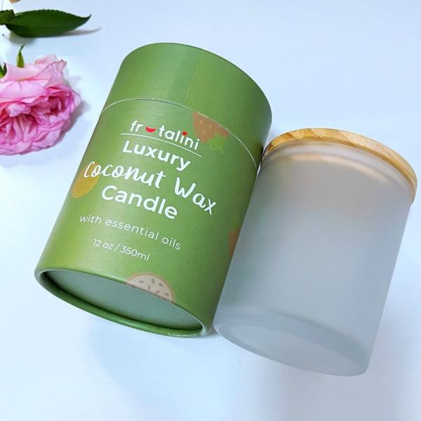 Caixa de empacotamento do tubo do círculo do cartão para a garrafa de vidro da vela da luz do chá