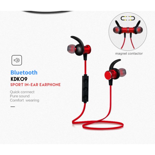 Bluetooth V5.0 Magnetic Earbuds Running Gaming Headset