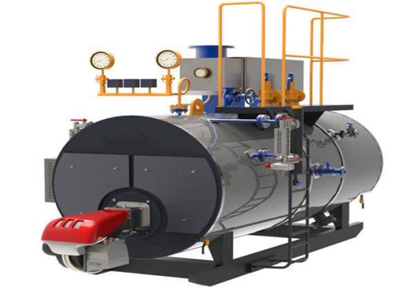 2000kg/H Diesel Oil And Natural Gas Fired Dual Fules Steam Boiler For Paper Pulp Production