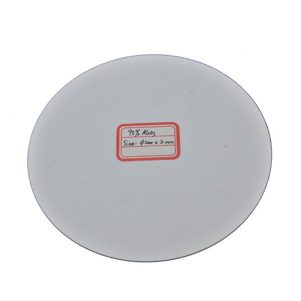 White Aluminum Oxide Ceramic Substrate With >3000 MPa Compressive Strength