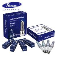4 Bujías 3479 LZKR6B-10E 18855-10060 para coches coreanos Hyundai Accent Elantra Kia Rio Soul 1.6L