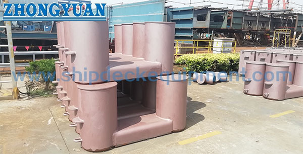 Корабль пала NS 2584 двойной Bitts буксируя оборудование