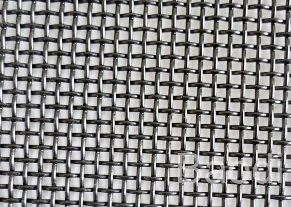 Stainlesss Anti Rust Steel Crimped Wire Mesh Galvanized Woven Square Grid