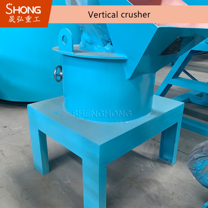 Vertical Chain Type Fertilizer Crusher with High-Speed Rotor and 3-8mm