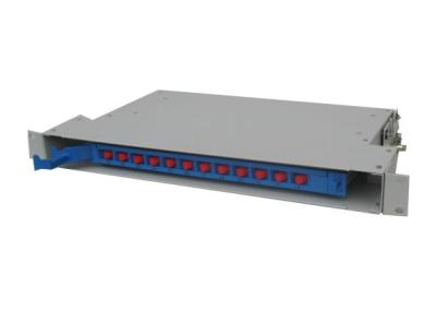 1U Optical Distribution Frame (ODF)  Fiber distribution frame with 12 core SPCC