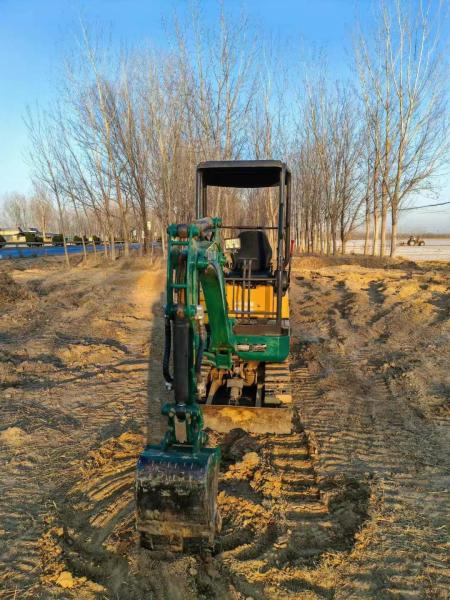 Qualité utilisée Doosan DH220-9E Excavateur de 22 tonnes Service complet Histoire de l'exploitation minière Construction
